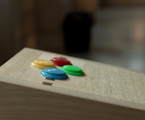 Houten console - Devillé Arcade