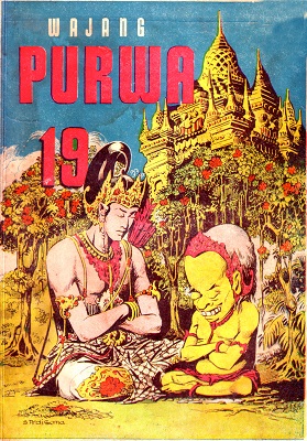 Scan van coverbeeld van Indonesisch stripverhaal Wajang Purwa nr. 19