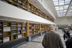 Grote leeszaal - Universiteitsbibliotheek Gent