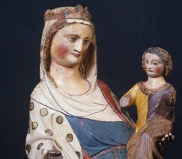 Beeld van de Virga Jesse