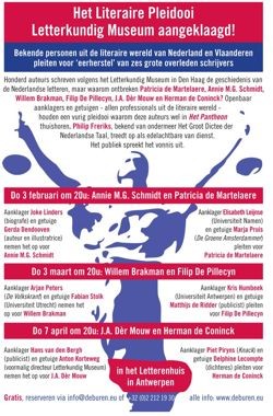 Flyer van 'Het Pleidooi'