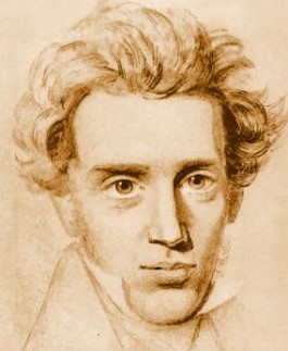 Schets van Søren Kierkegaard