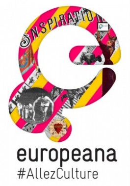 Logo Europeana #AllezCulture