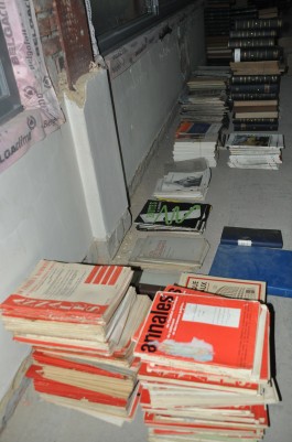 Enkele tijdschriften uit de collectie van het Ministerie van Openbare Werken