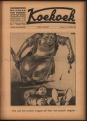 Voorpagina van Koekoek, humoristisch weekblad van Vooruit