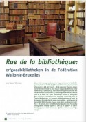Fragment uit het artikel 'Rue de la bibliothèque' 