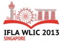 Logo IFLA 2013 conferentie Singapore