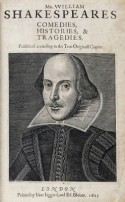 Shakespeare First Folio titelpagina