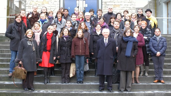 Medewerkers van Flandrica.be op de infodag in februari 2012