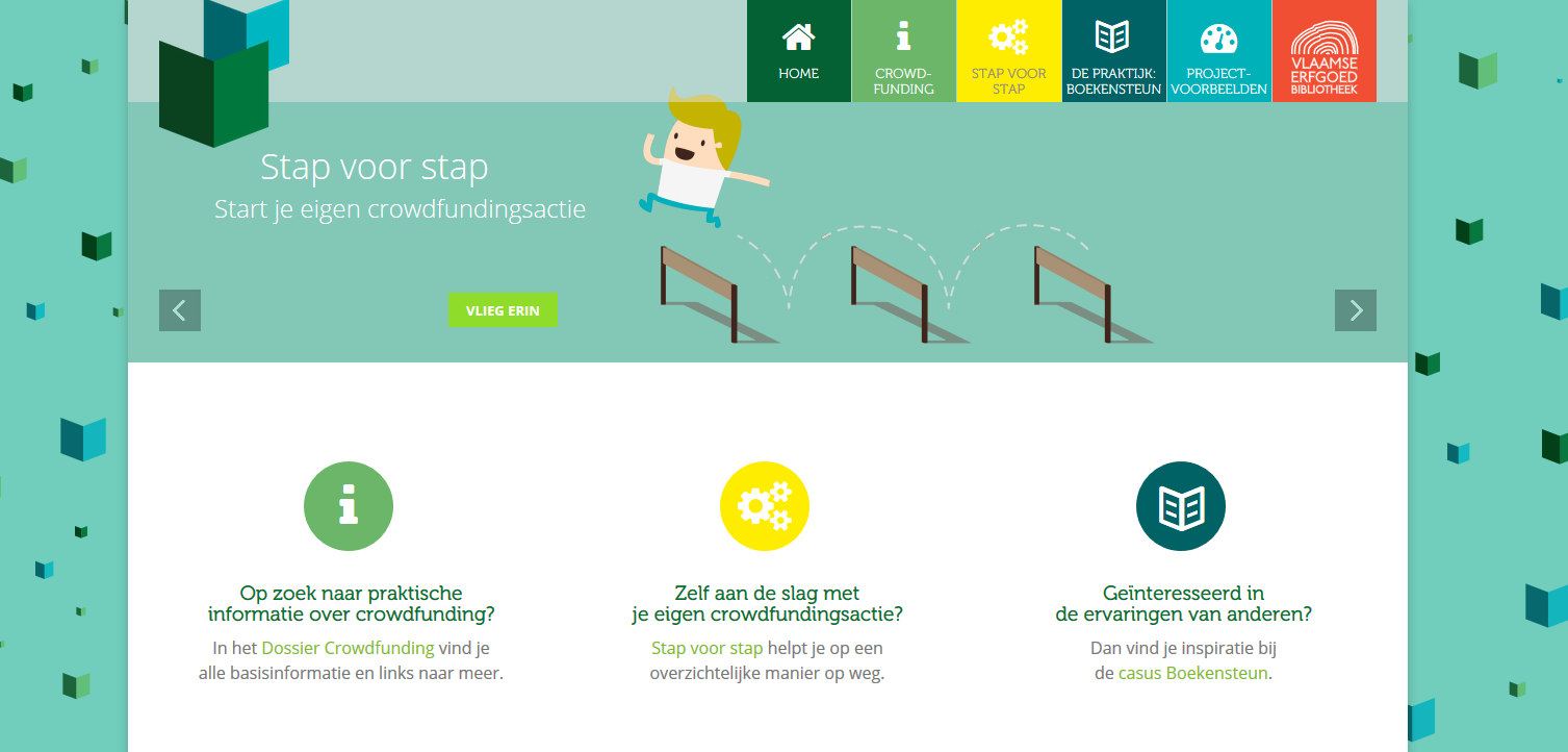 Schermafbeelding homepage Velekleintjes.be