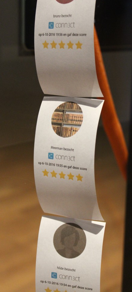 Tickets met bezoekersscores voor Conn3ct