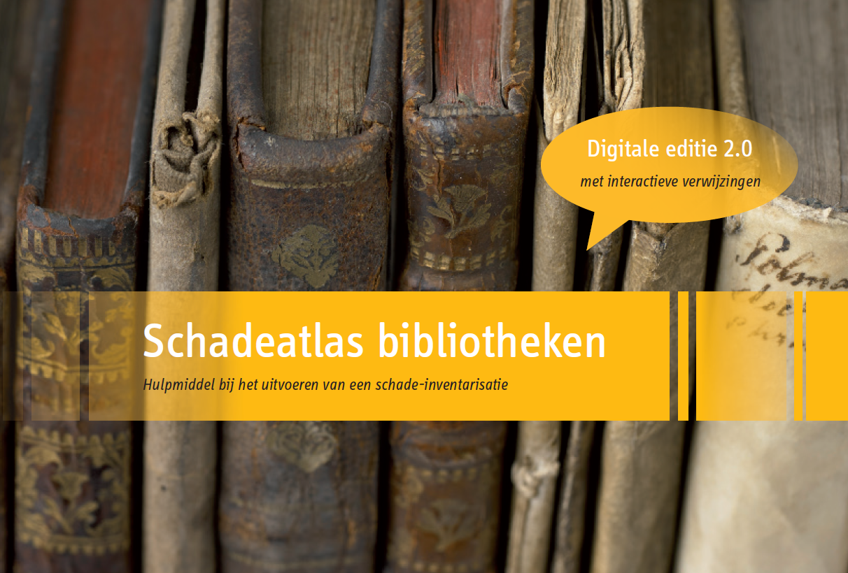 Schutblad Schadeatlas bibliotheken
